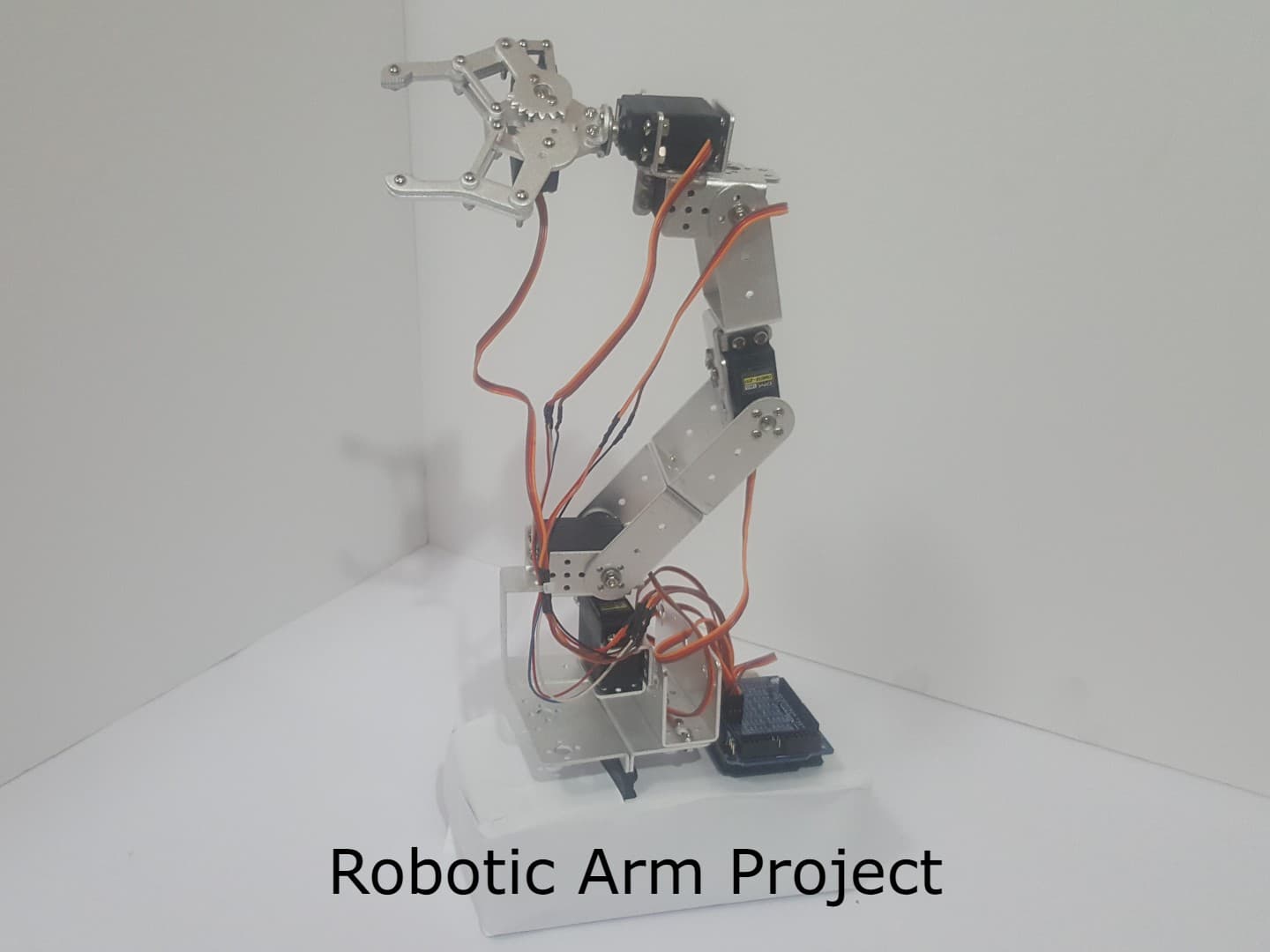 Completed 6-axis robotic arm build
